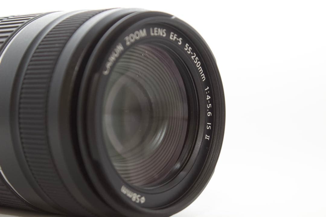 Canon EF-S 55-250mm IS Ⅱ✨美品　望遠　手ぶれ補正付