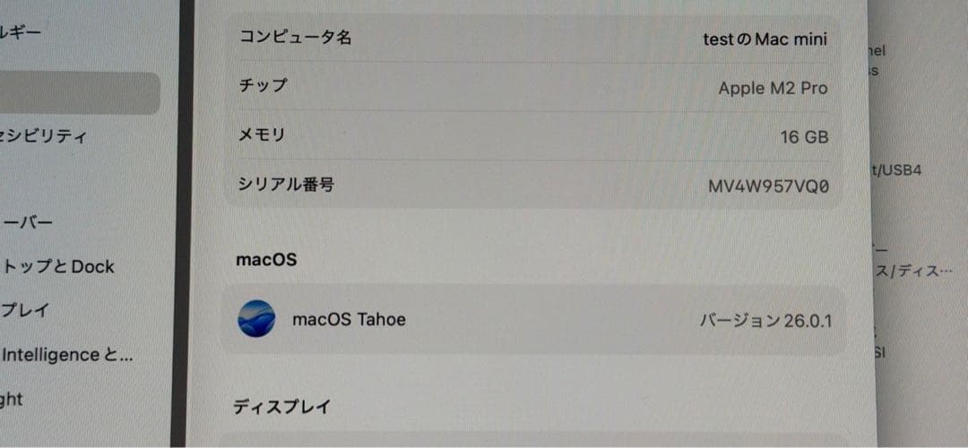 限定セール【美品 】Macmini 2023 M2 Pro 16GB 512GB