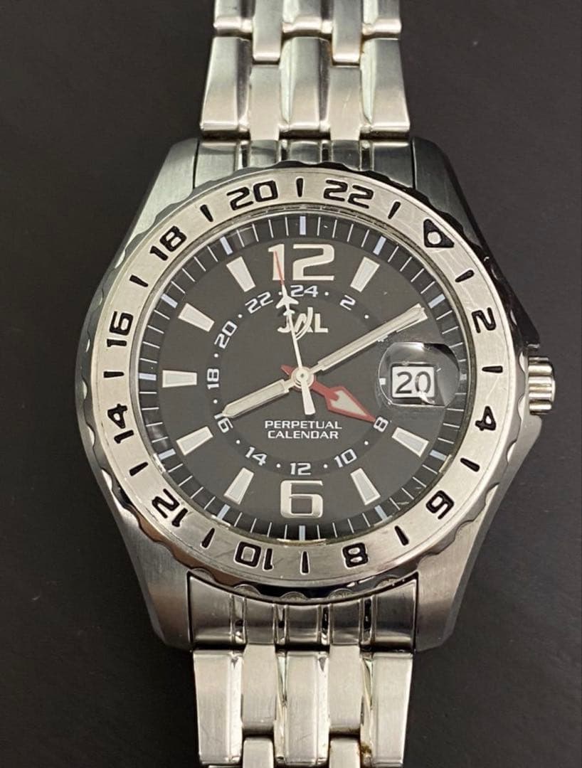 【JAL× SEIKO限定】【希少】1861-0010 パーペチュアルカレンダー