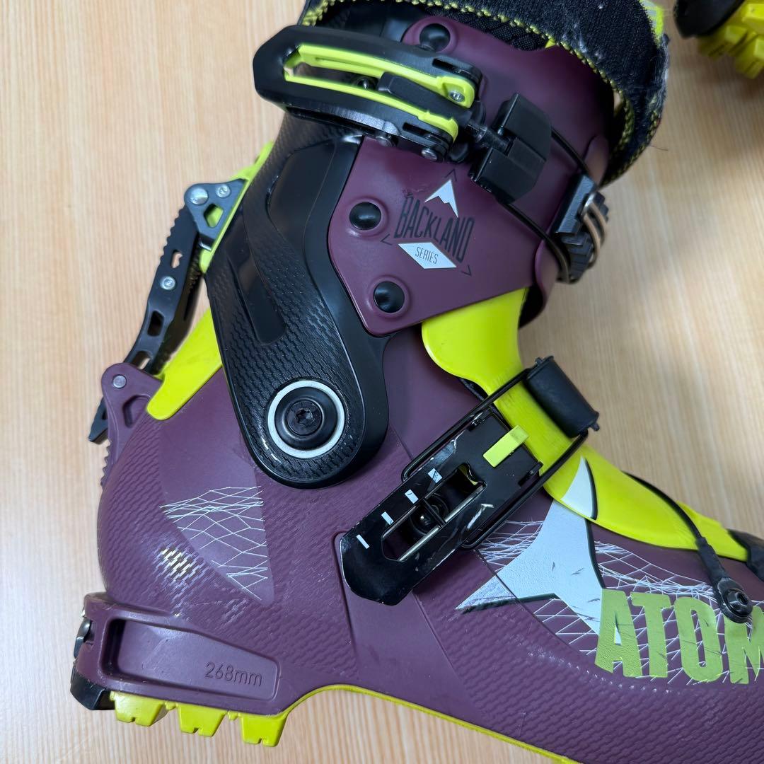 専用 スキーブーツ/BACKLAND スキーブーツ/アトミック