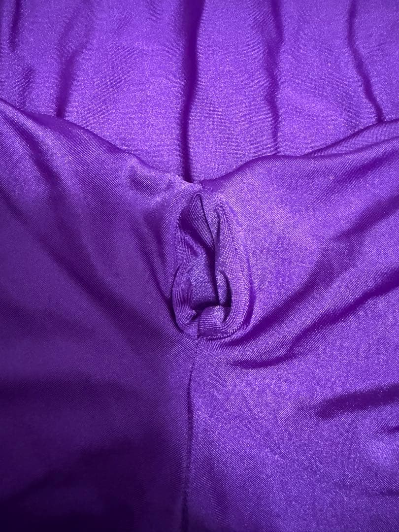 アートソン製　女性サイズ・パープル全身タイツ　ZENTAI、コスプレ、戦隊