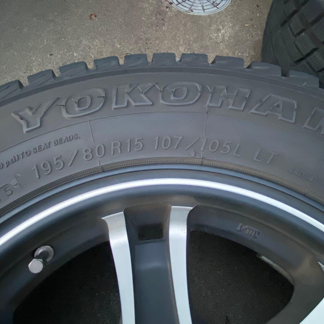 みにまむ　ハイエース　WEDS 15インチホイールセット、スタッドレス