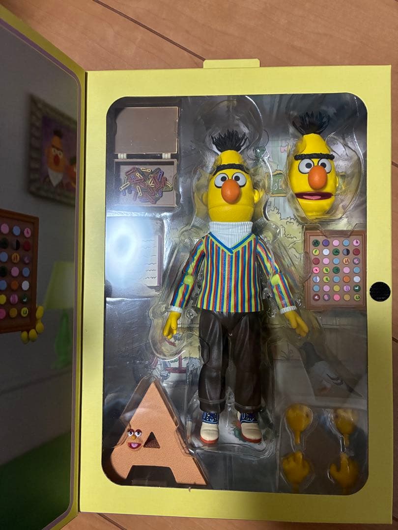 NECA セサミストリート アルティメット7インチアクションフィギュア3体セット