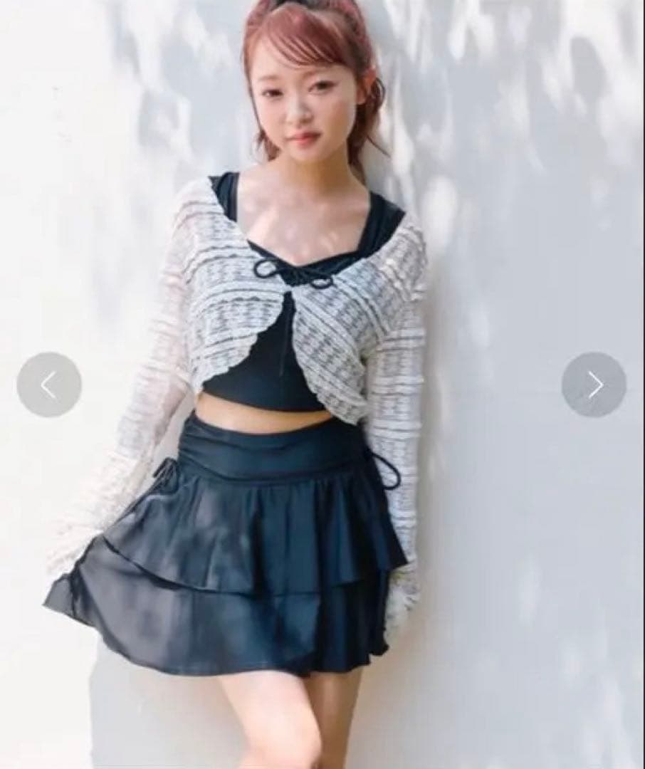 OLIVE des OLIVE レース羽織付リボンswim wear