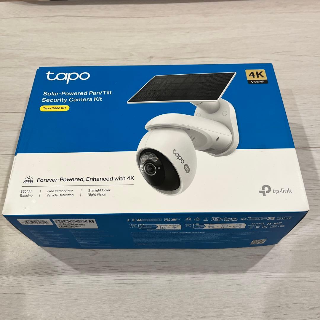 tapo C660 KIT ソーラー防犯カメラ　tp-link
