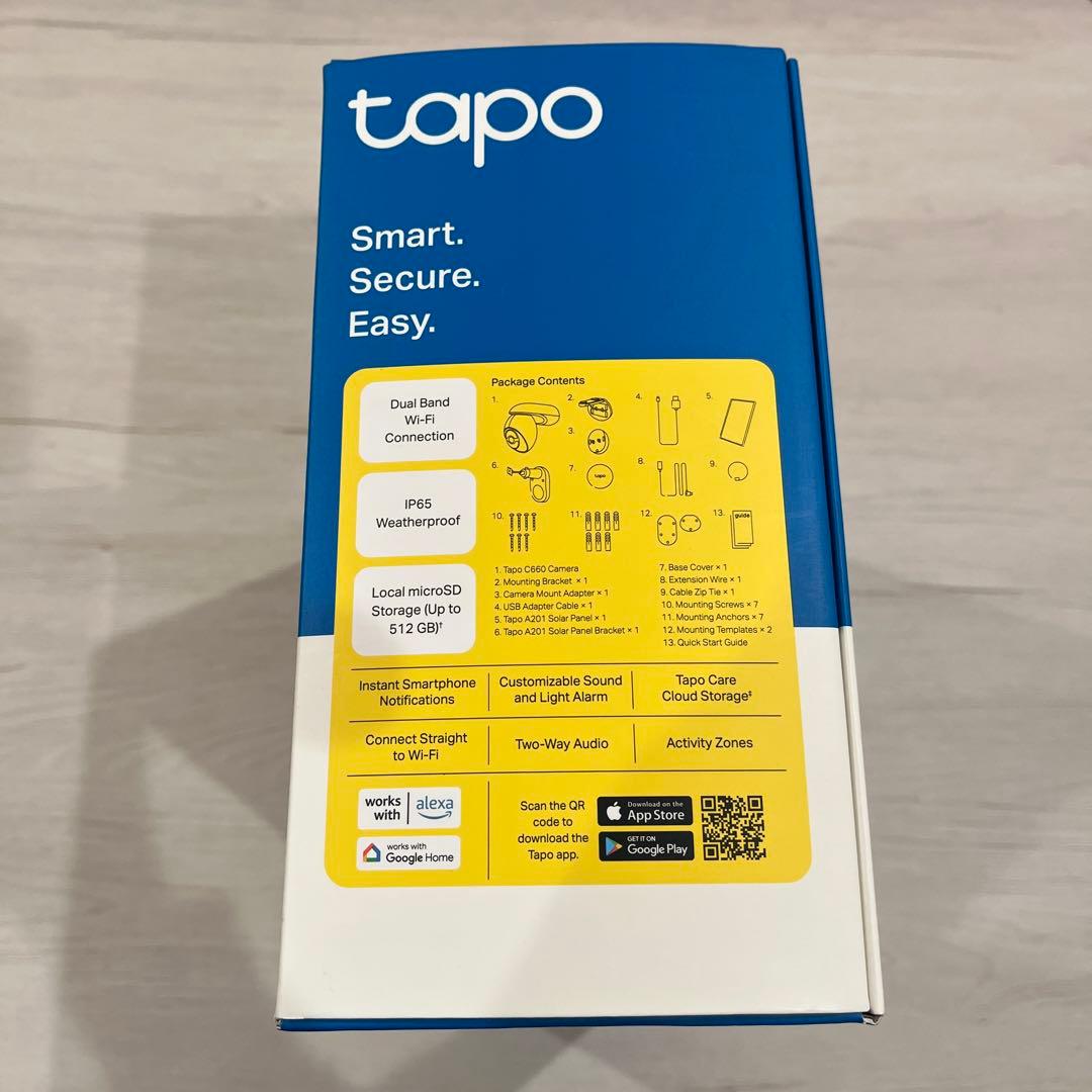 tapo C660 KIT ソーラー防犯カメラ　tp-link