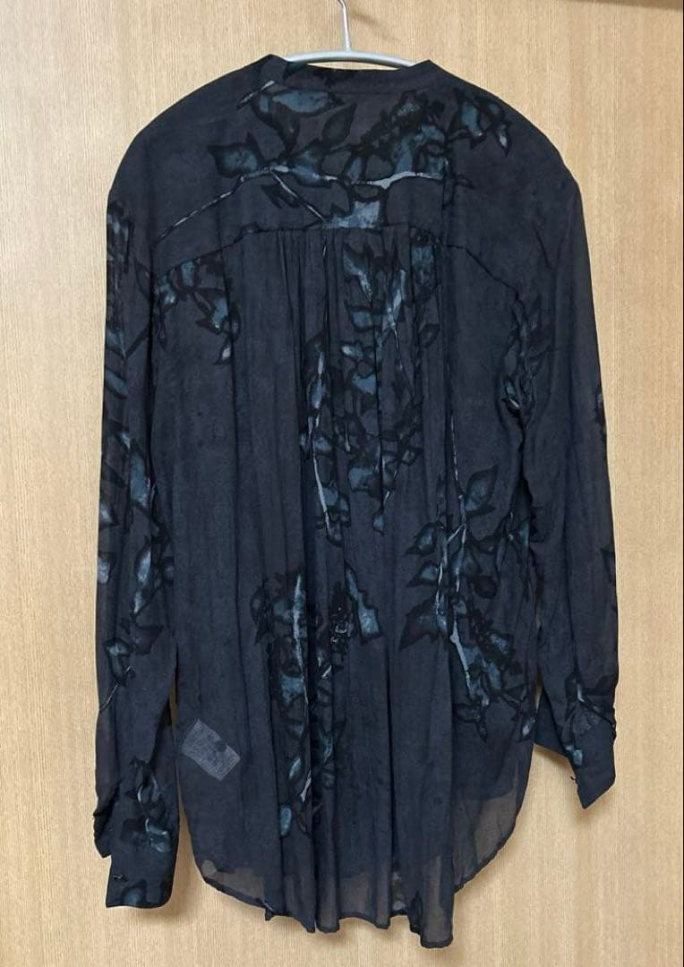 ⭐️pas de calais ⭐️キュプラコットンボイルプリントブラウス