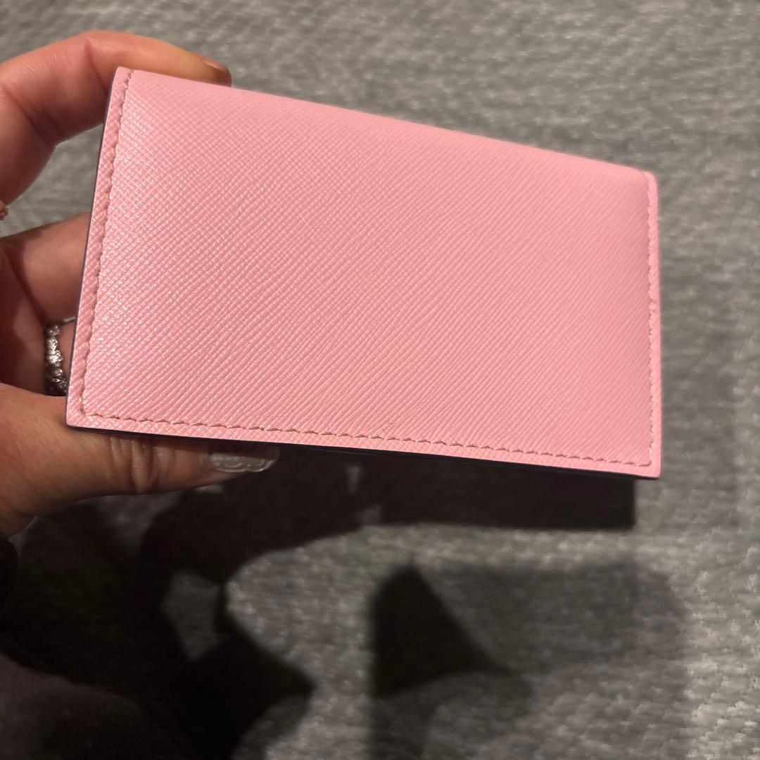MARNI マルニ　ピンク 名刺入れ　新品同様