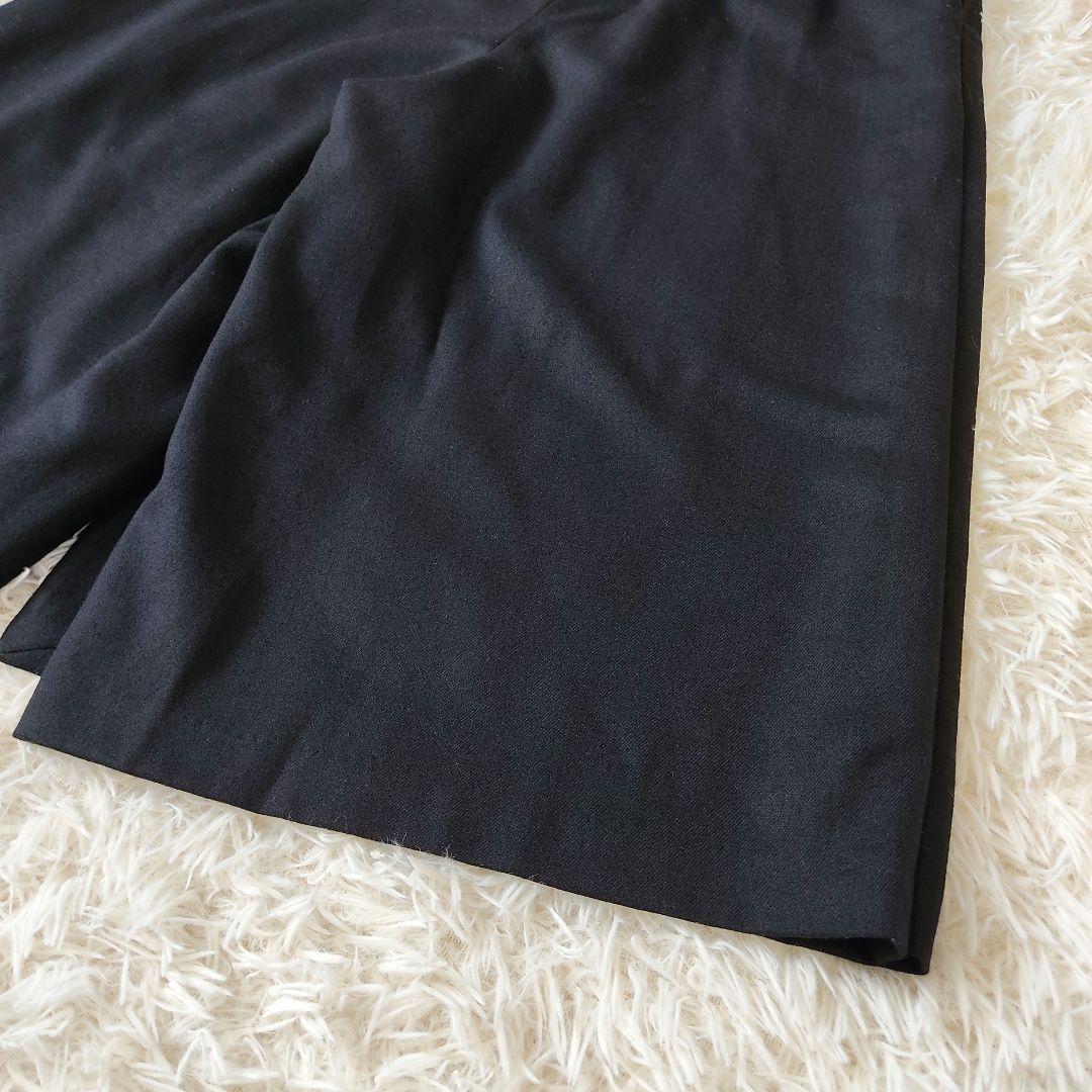 ブルーレーベルクレストブリッジ　CBチェック　ウールライクツイルガウチョパンツ