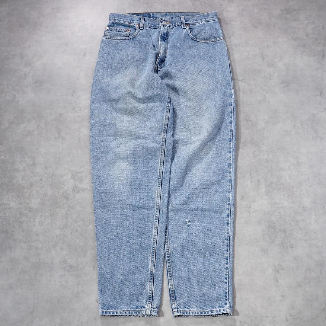 リーバイス560 Levis W34 ブルーデニム 青 00s 古着 17653