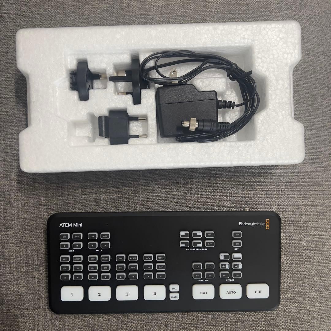 【ほぼ未使用(接続確認のみ)】ATEM Mini