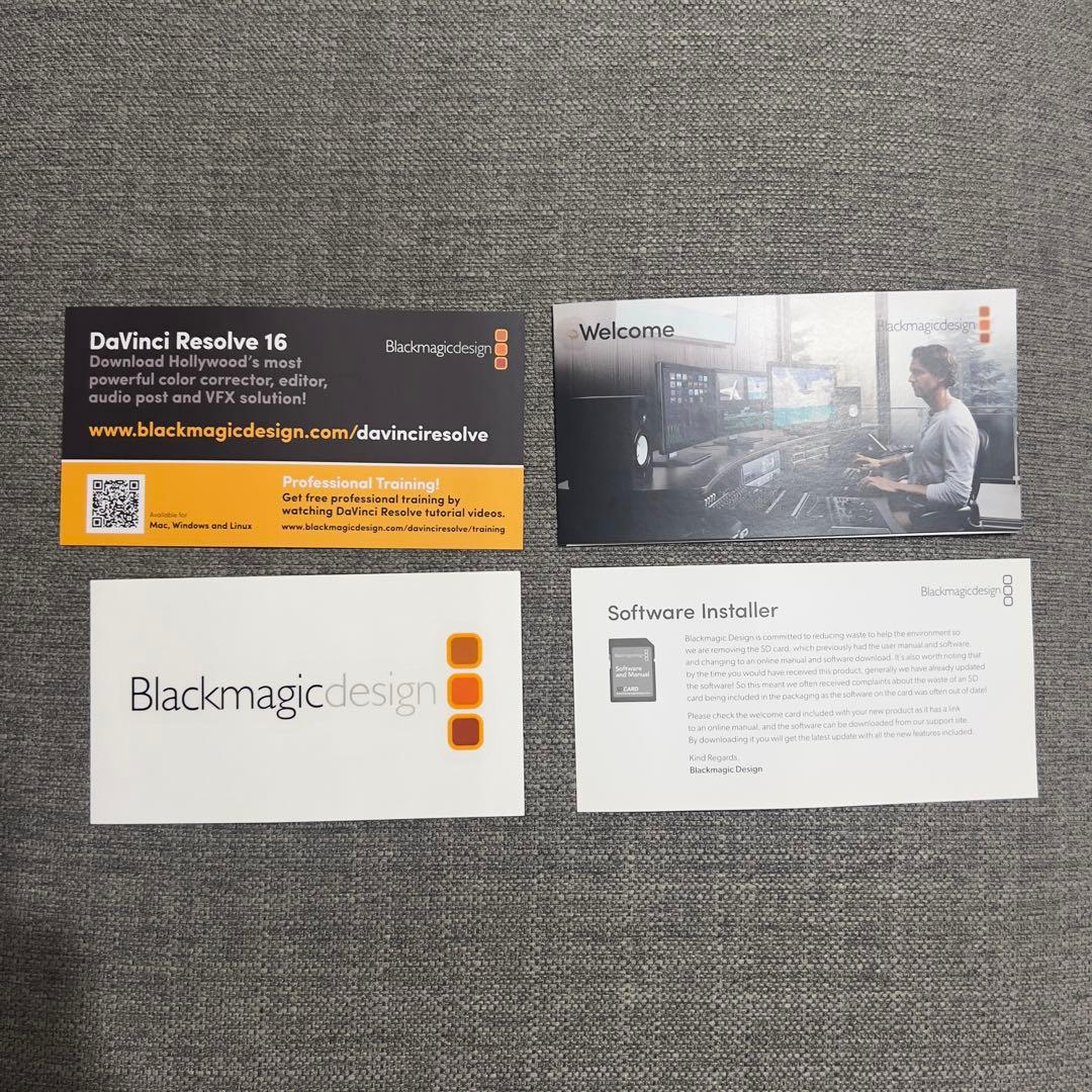 【ほぼ未使用(接続確認のみ)】ATEM Mini