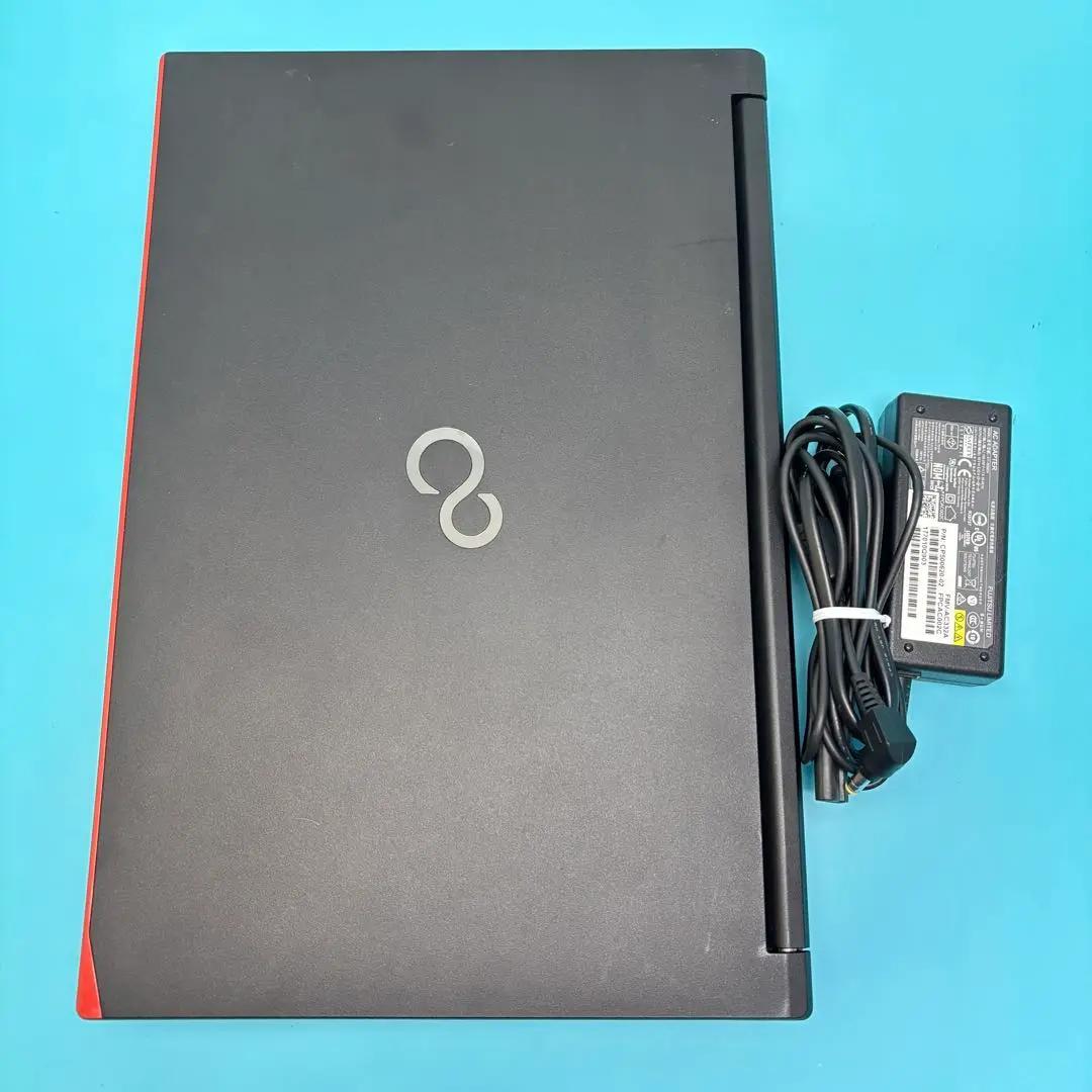 【在庫処分SALE‼】★Office付★富士通★★爆速SSD★i3ノートPC