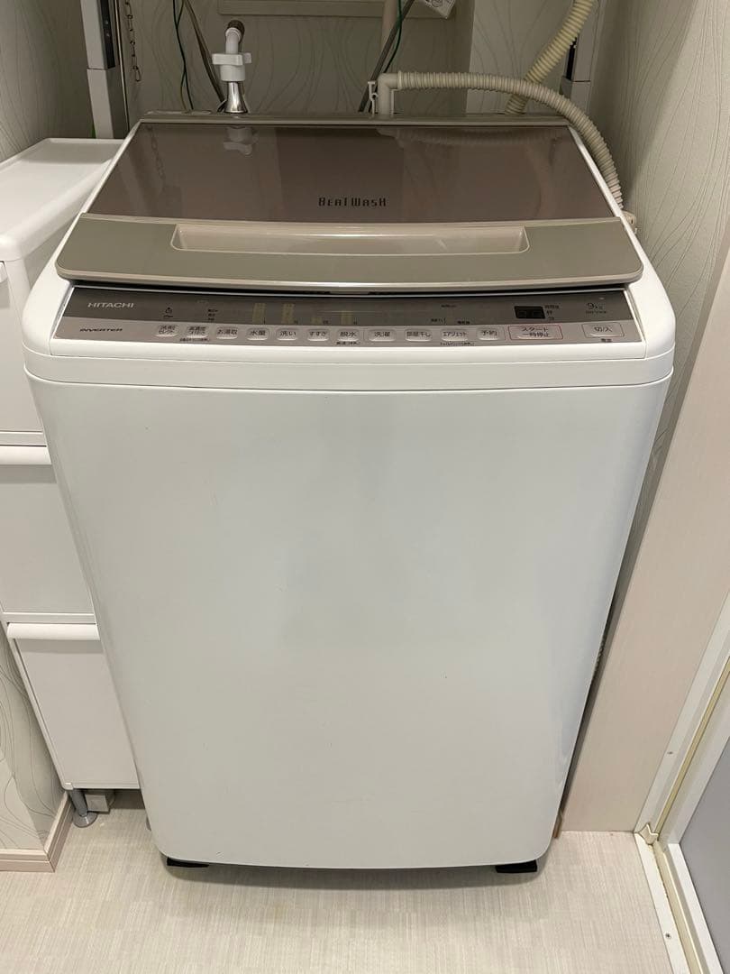 【最終値下げ】HITACHI 縦型洗濯機 BW-V90F 99L