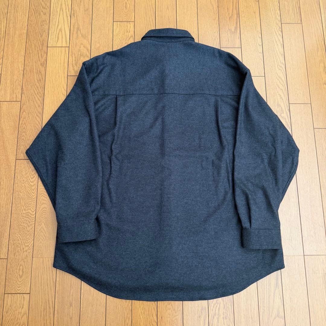 トップス Graphpaper Wool Smooth Flannel Shirt