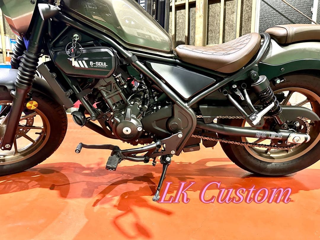 ＊[日本語の取り付け図面付き]＊ レブル250 フォワードコントロールV3キット