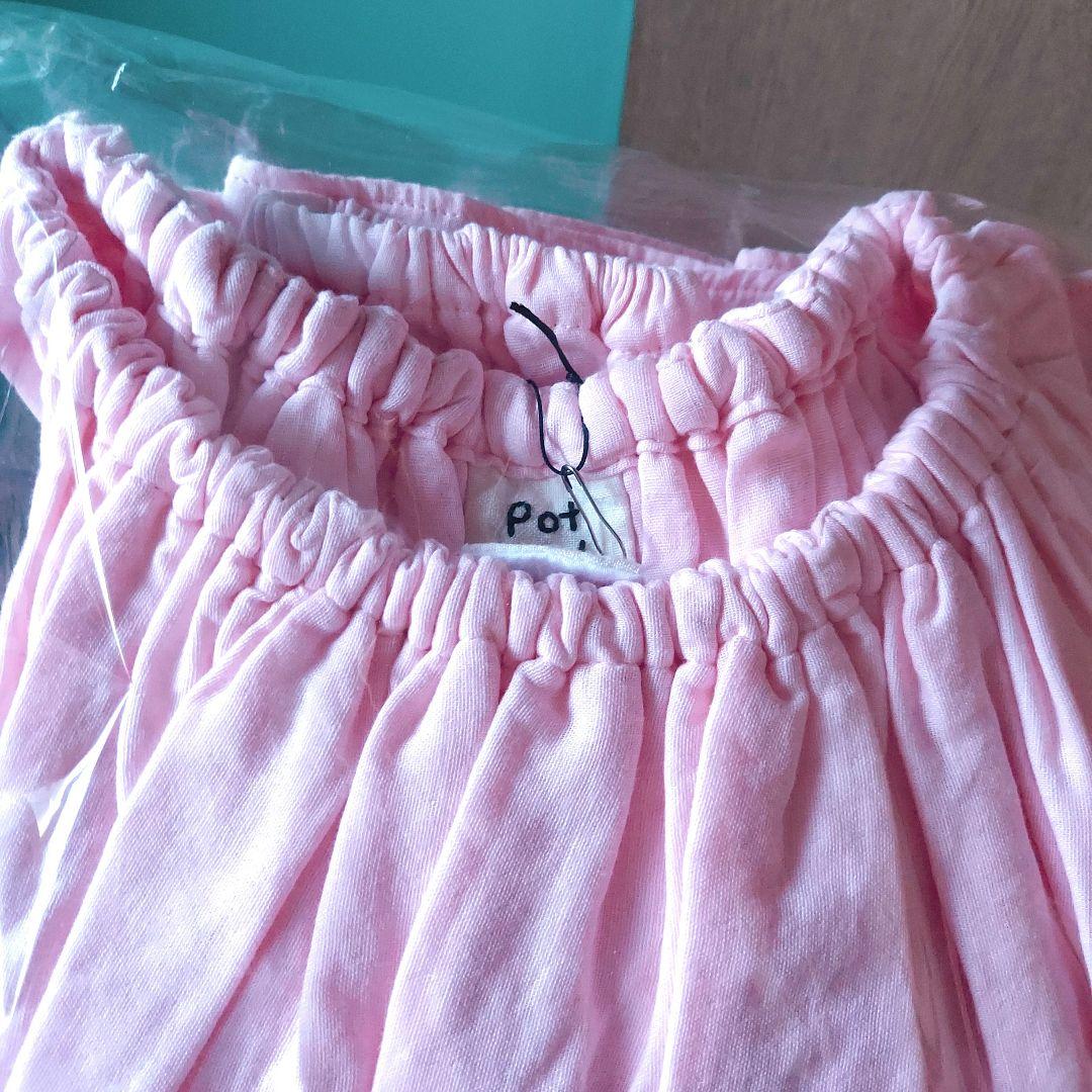 ガーゼのゴムそで口ブラウス pot and tea　45rpm