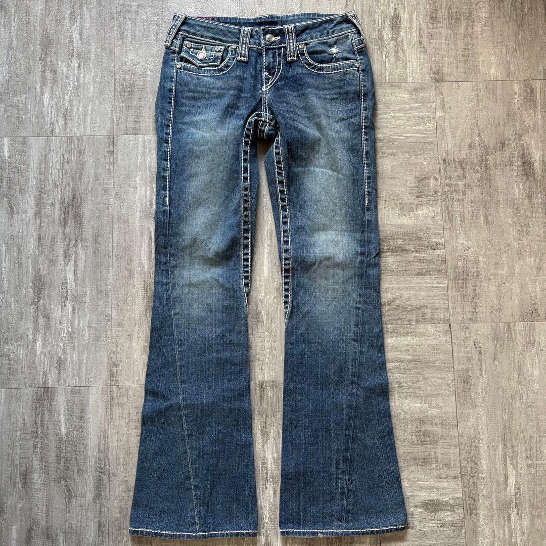 TRUE RELIGION disco joey big t フレア　25 ラメ