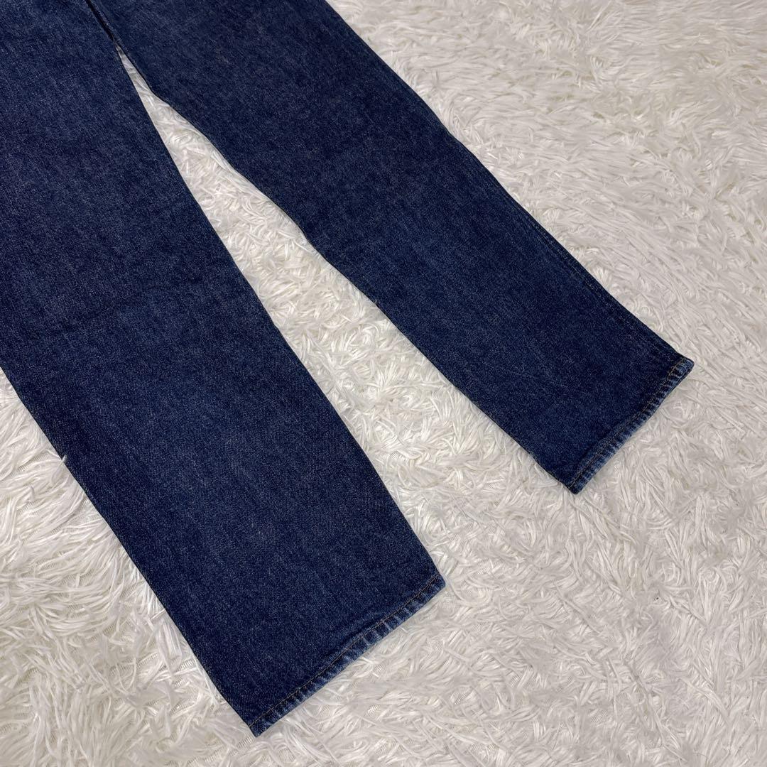 evis エビス　2001 デニム　W24 L35 ブルーカモメ　濃紺