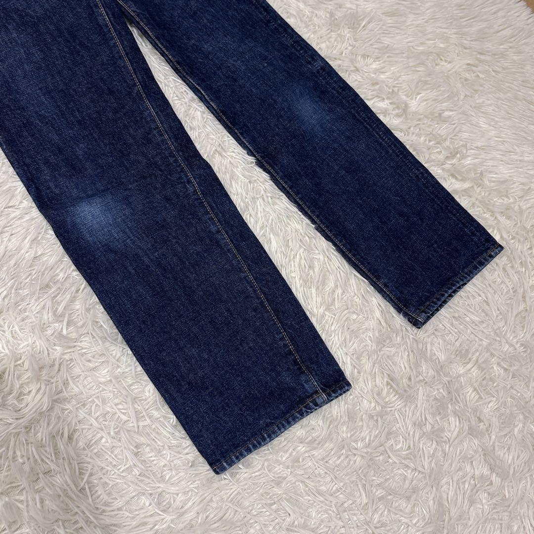 evis エビス　2001 デニム　W24 L35 ブルーカモメ　濃紺