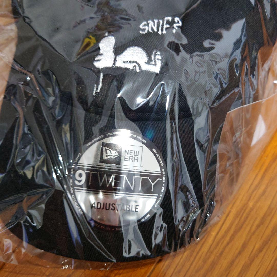 【新品未開封】スヌーピーミュージアム限定　キャップ　NEW ERA　ブラック