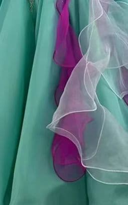 新作 オーダーメイド　社交ダンス衣装　スタンダードドレス　パーティー