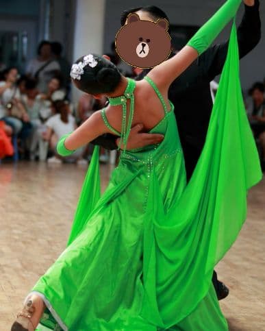 新作 オーダーメイド　社交ダンス衣装　スタンダードドレス　パーティー