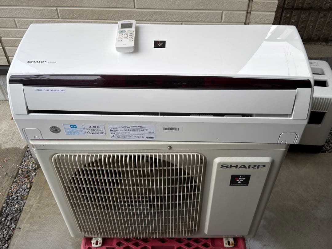 埼玉県内標準取付費込、シャープ、2018年製、6畳用、配送込