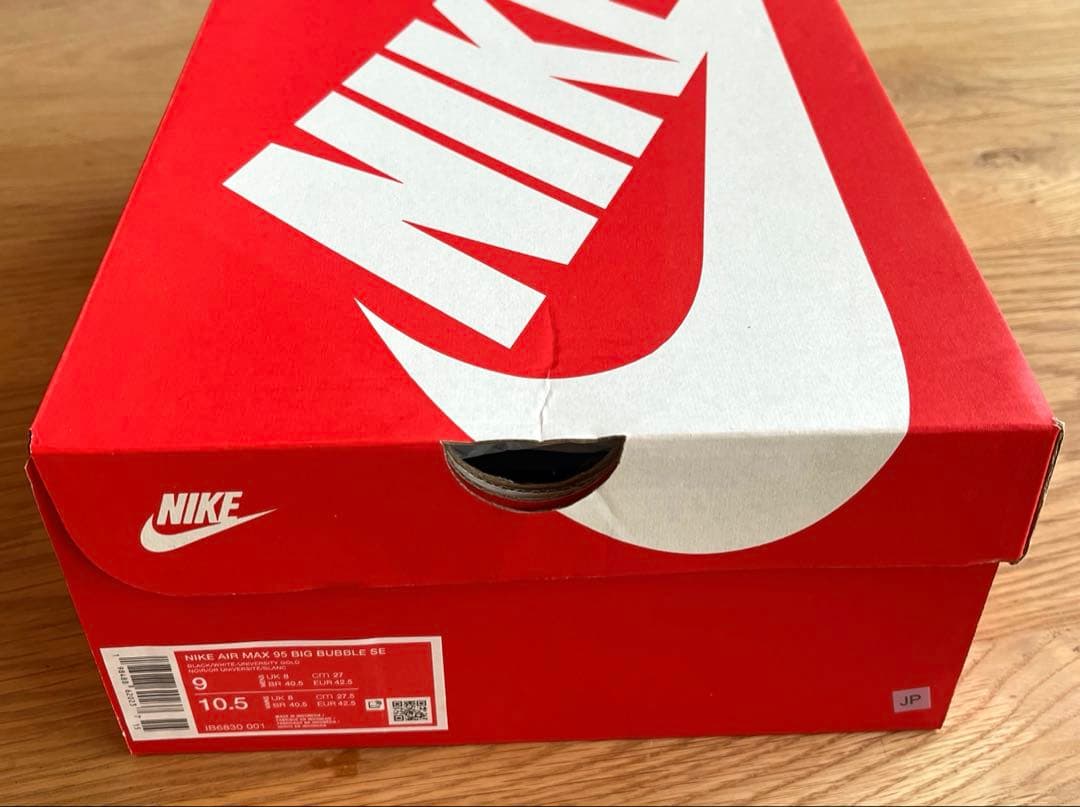 【新品 未使用】ナイキ エア マックス 95 ビッグバブル SE