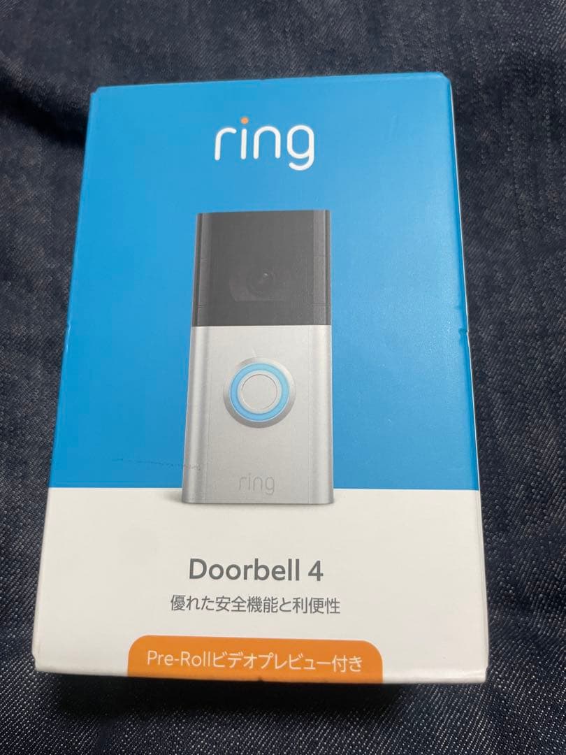 ⭐️【新品未開封】Amazon Ring Doorbell 4 スマートドアベル