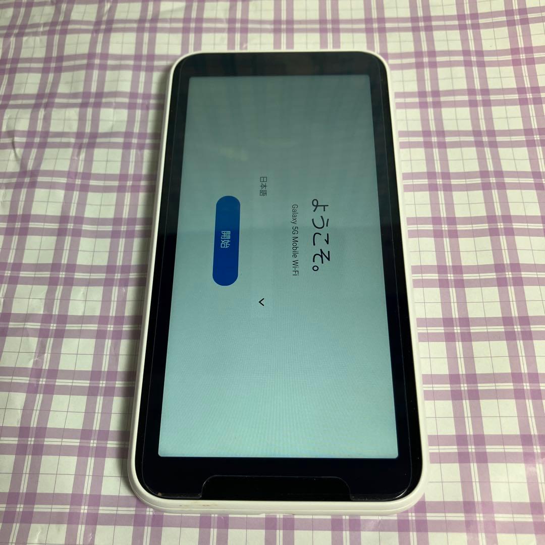 Galaxy 5G Mobile ギャラクシー Wi-Fi 使用済み中古美品