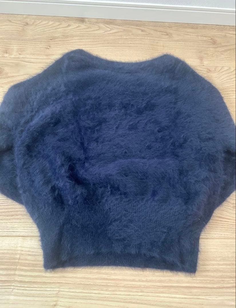 美品　capricieux le'mage FOXカシミアボートネックニット