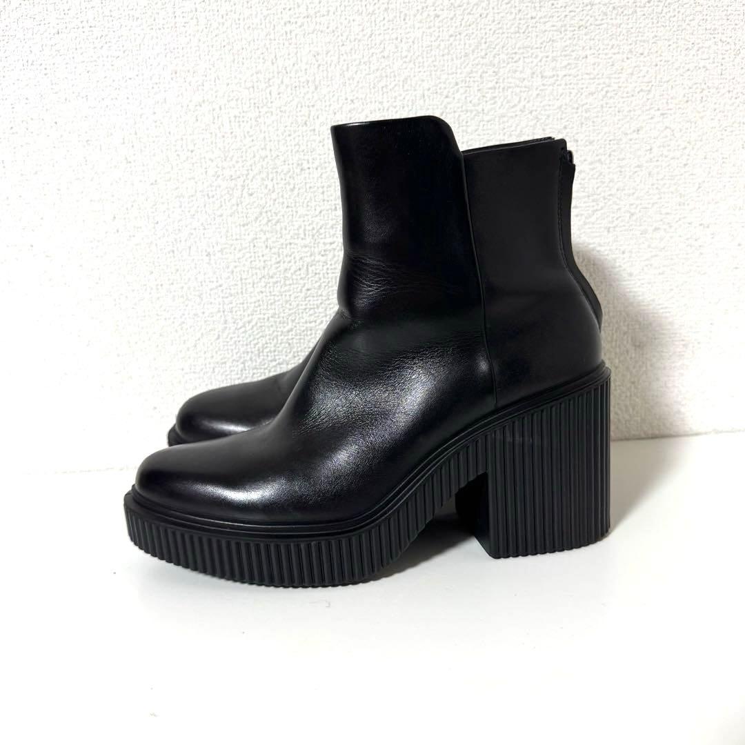 ECOO エコー ブーツ FLUTED HEEL BACK ZIP BOOT