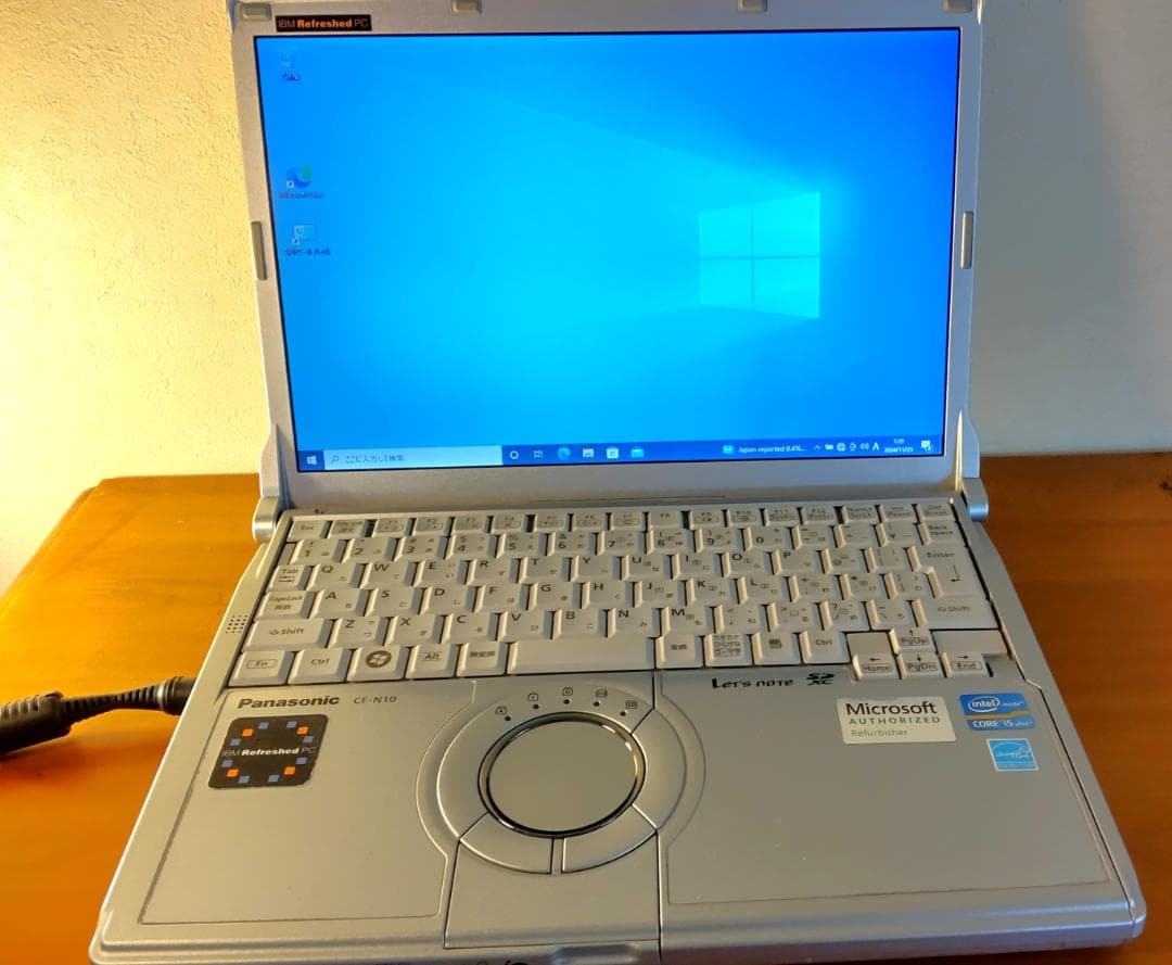 レッツノート CF-N10 Corei5 メモリ8G HDD320