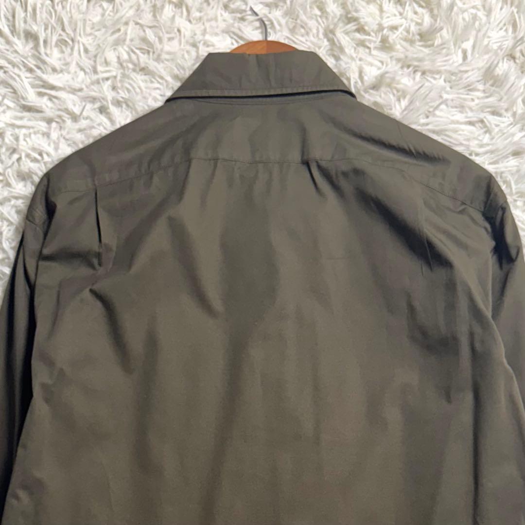 最高級 ラルフローレン パープルレーベル イタリア製 ドレスシャツ オリーブ M