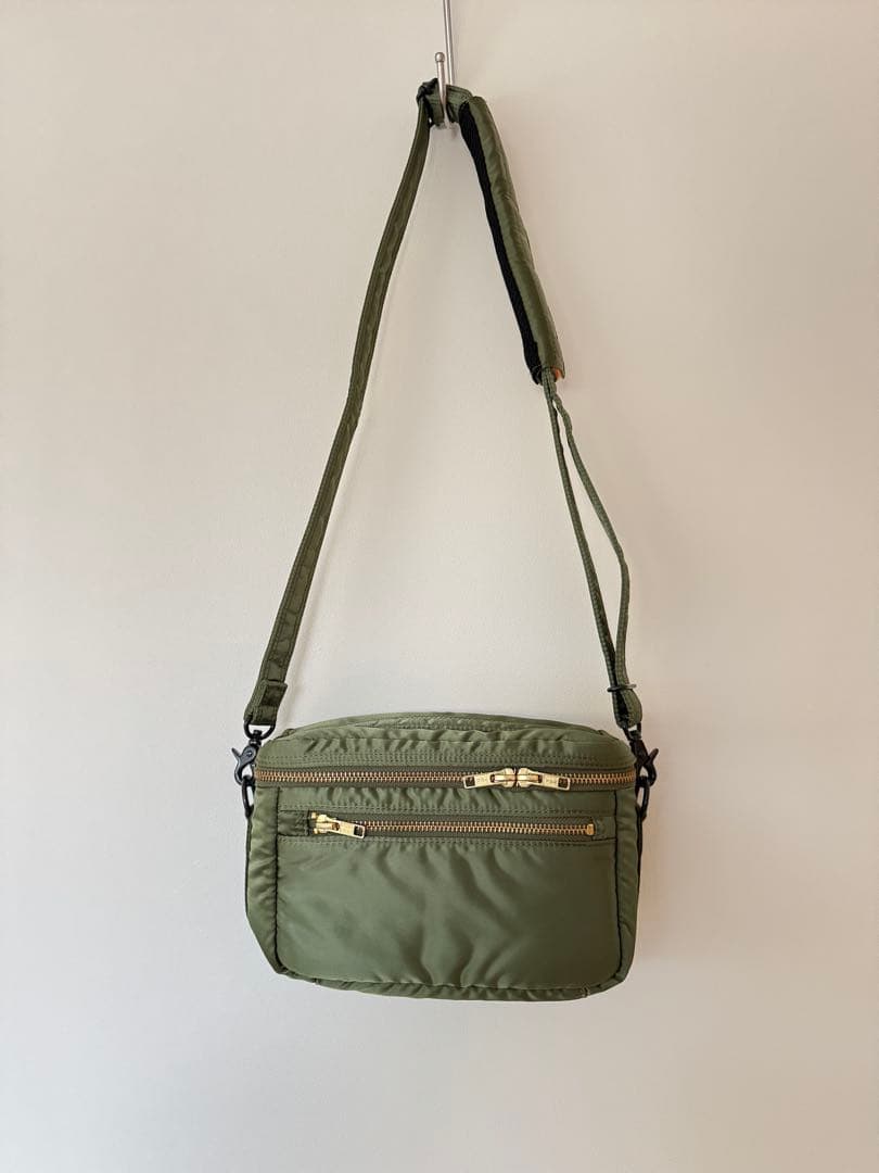 【激レア】超美品 廃盤 ポーター タンカー カメラバッグ S セージグリーン