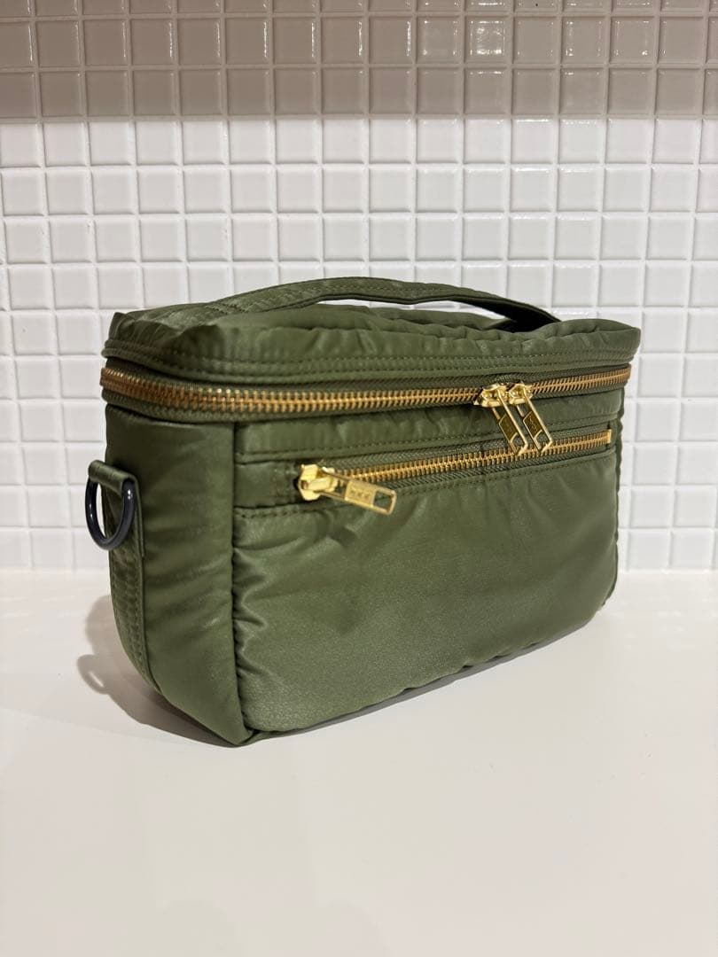 【激レア】超美品 廃盤 ポーター タンカー カメラバッグ S セージグリーン