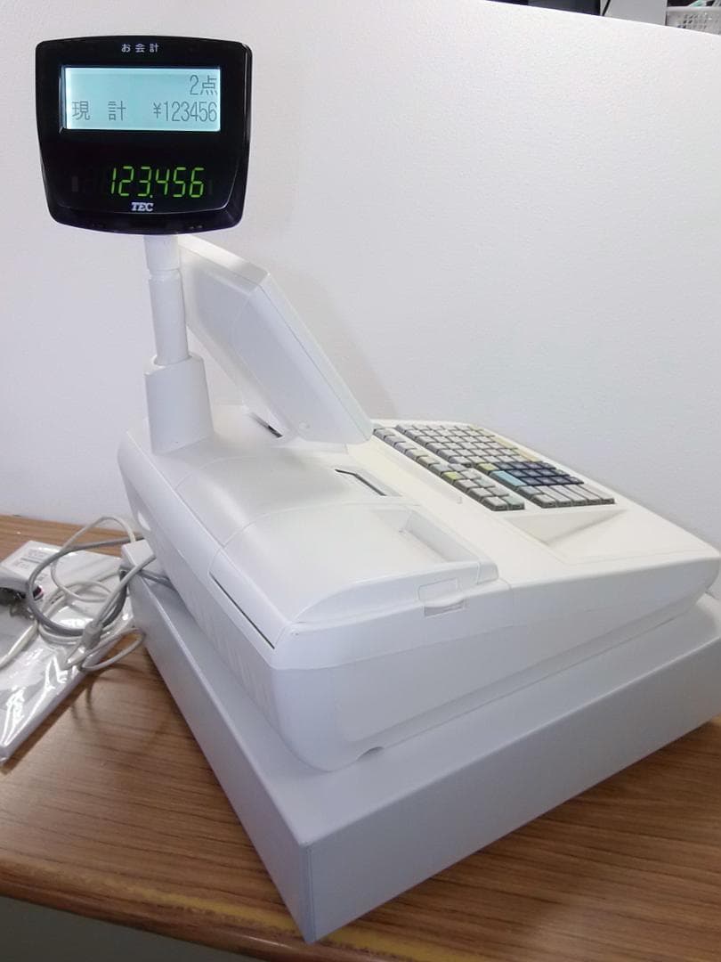 1211設定無料スキャナー30部門東芝テックMA-2055インボイスレジスター