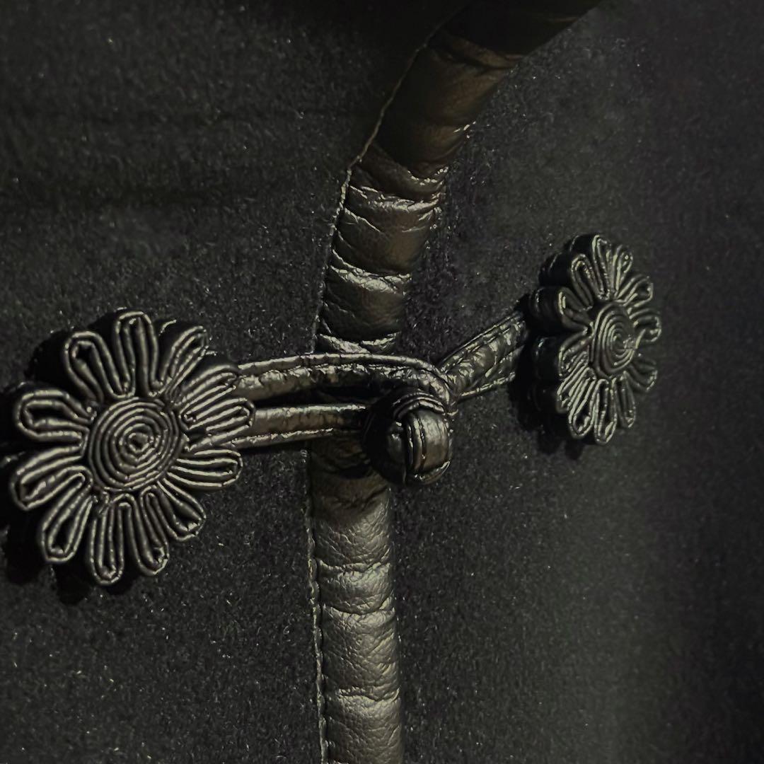 希少　ヴィヴィアンタム アンゴラ混チャイナジャケット 黒 ショートコート