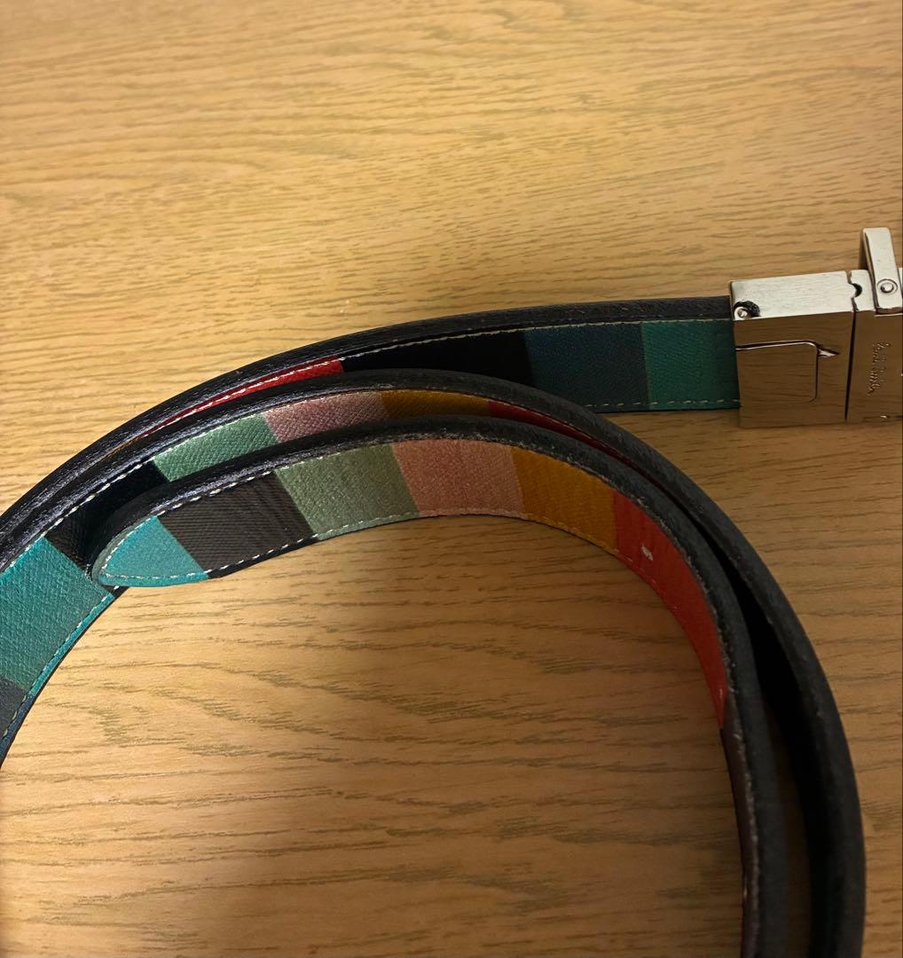 ポールスミス 牛革リバーシブルベルト