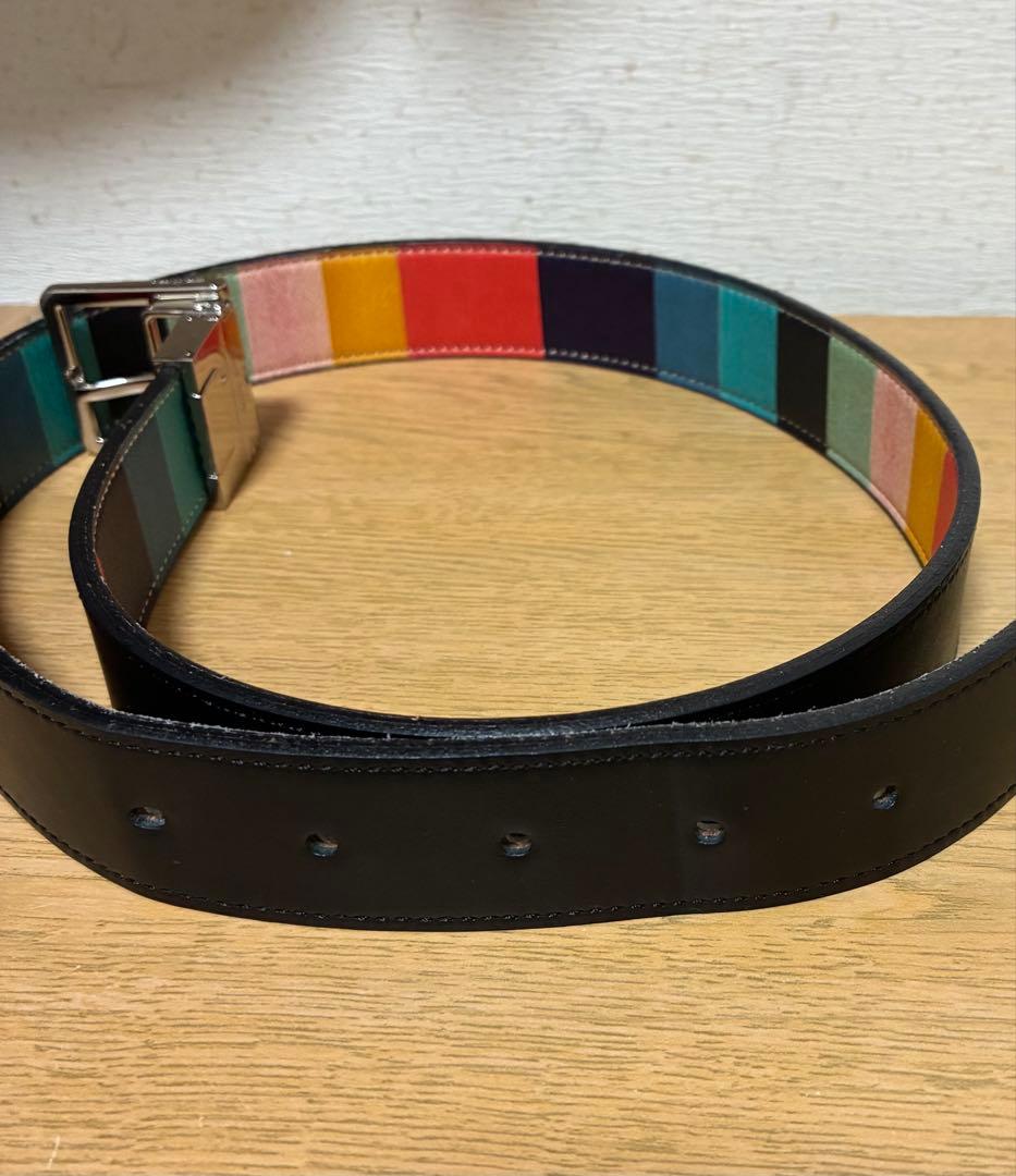 ポールスミス 牛革リバーシブルベルト