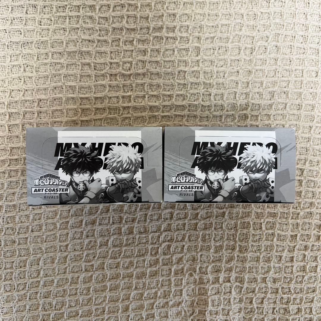 【新品未開封】ヒロアカ アートコースター rivals box2点