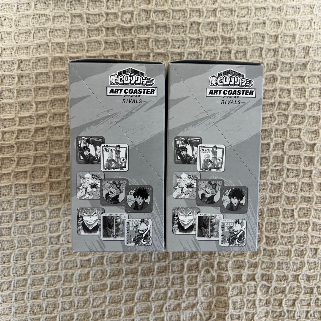 【新品未開封】ヒロアカ アートコースター rivals box2点