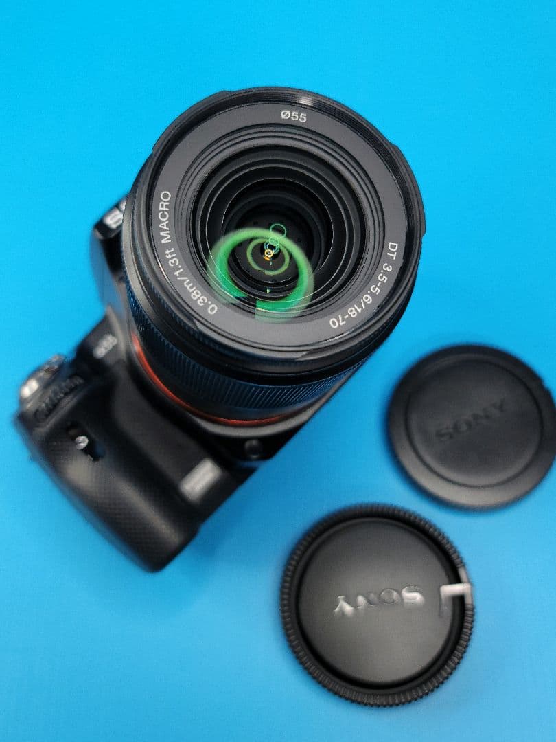 【完動美品】SONY α55 + DT 18-70mm