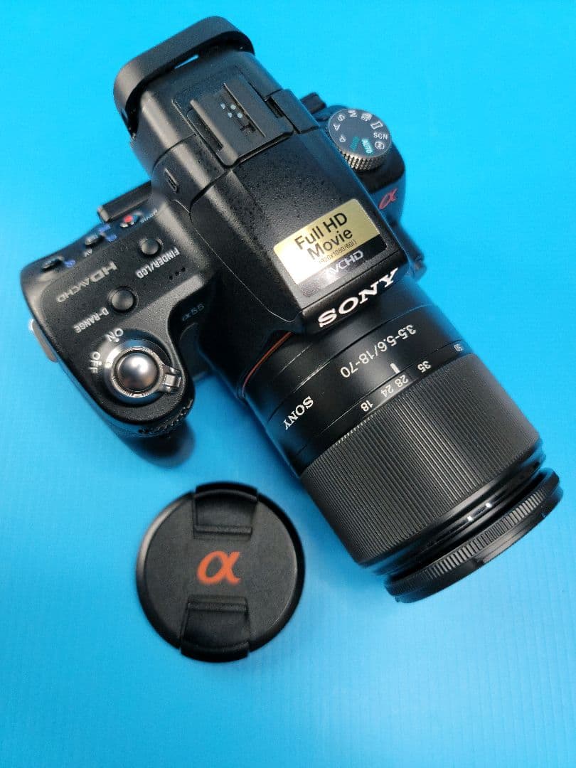 【完動美品】SONY α55 + DT 18-70mm