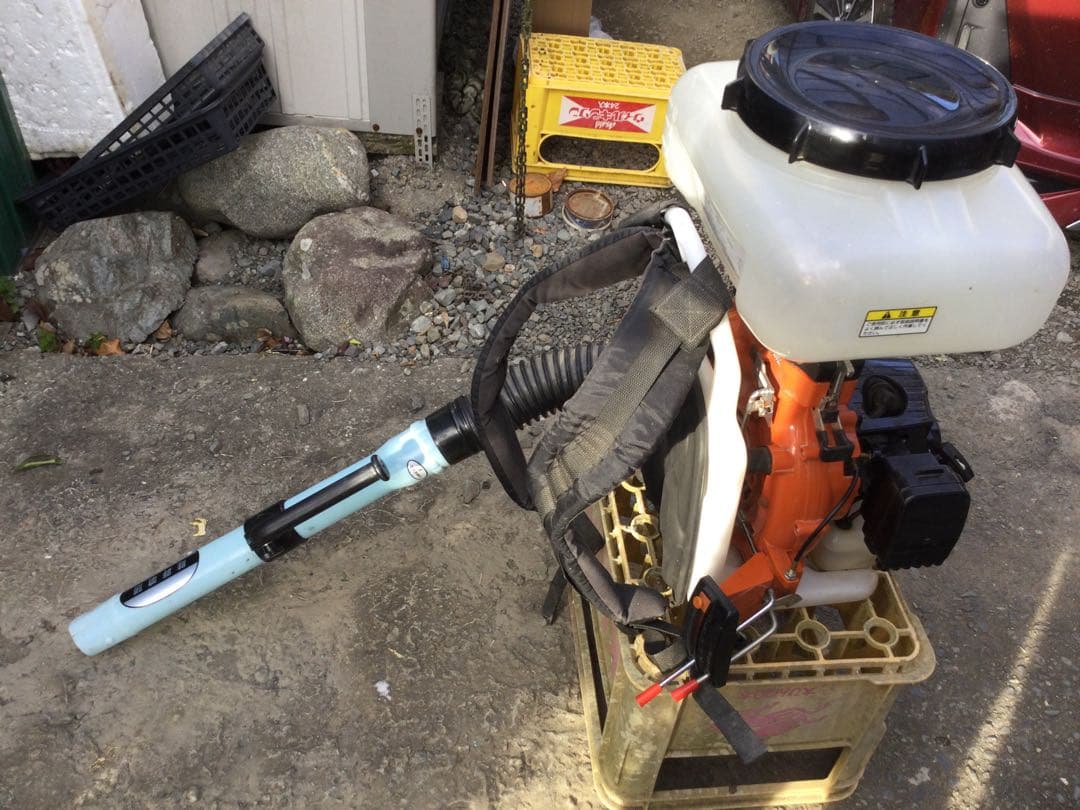 共立　背負動力散布機　DME305G 混合　薬剤　散布現状品