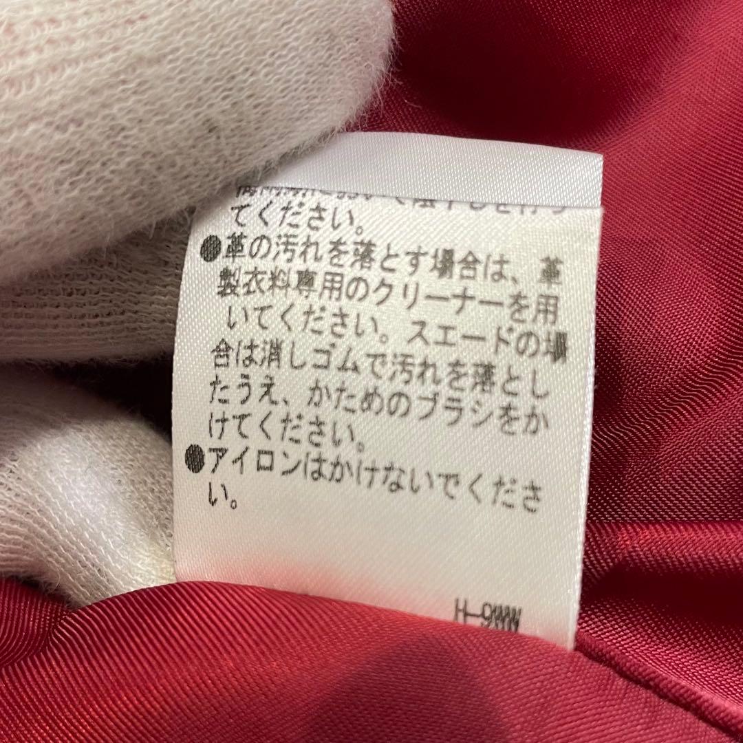 BUFFALO BOBS PUREGOLD ダブルライダース 羊革 ブラック