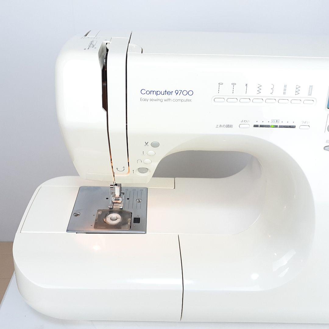 シンガー　コンピューターミシン本体　9700　文字縫い可能　メンテナンス済み