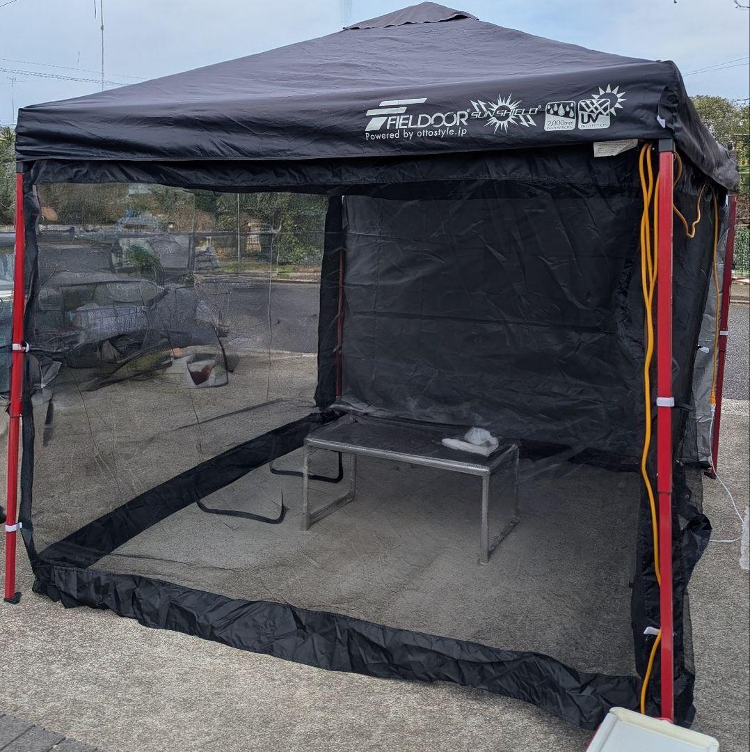 FIELD DOOR 2.5×2.5タープ　ワンタッチ