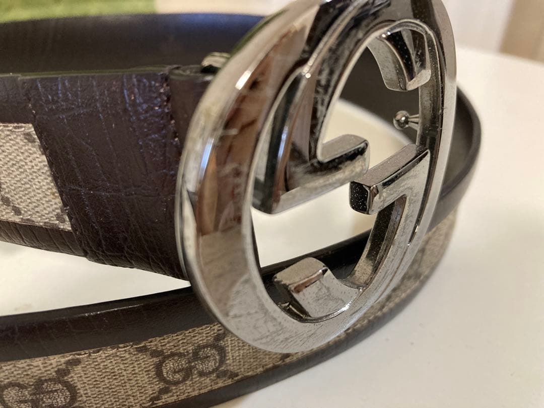 GUCCI GGロゴバックル ベルト